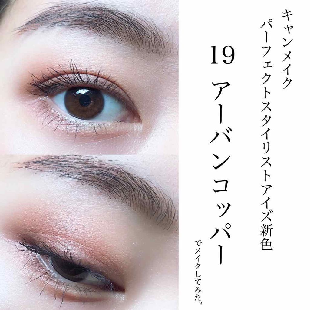 【旧品】パーフェクトスタイリストアイズ/キャンメイク/アイシャドウパレットを使ったクチコミ（1枚目）