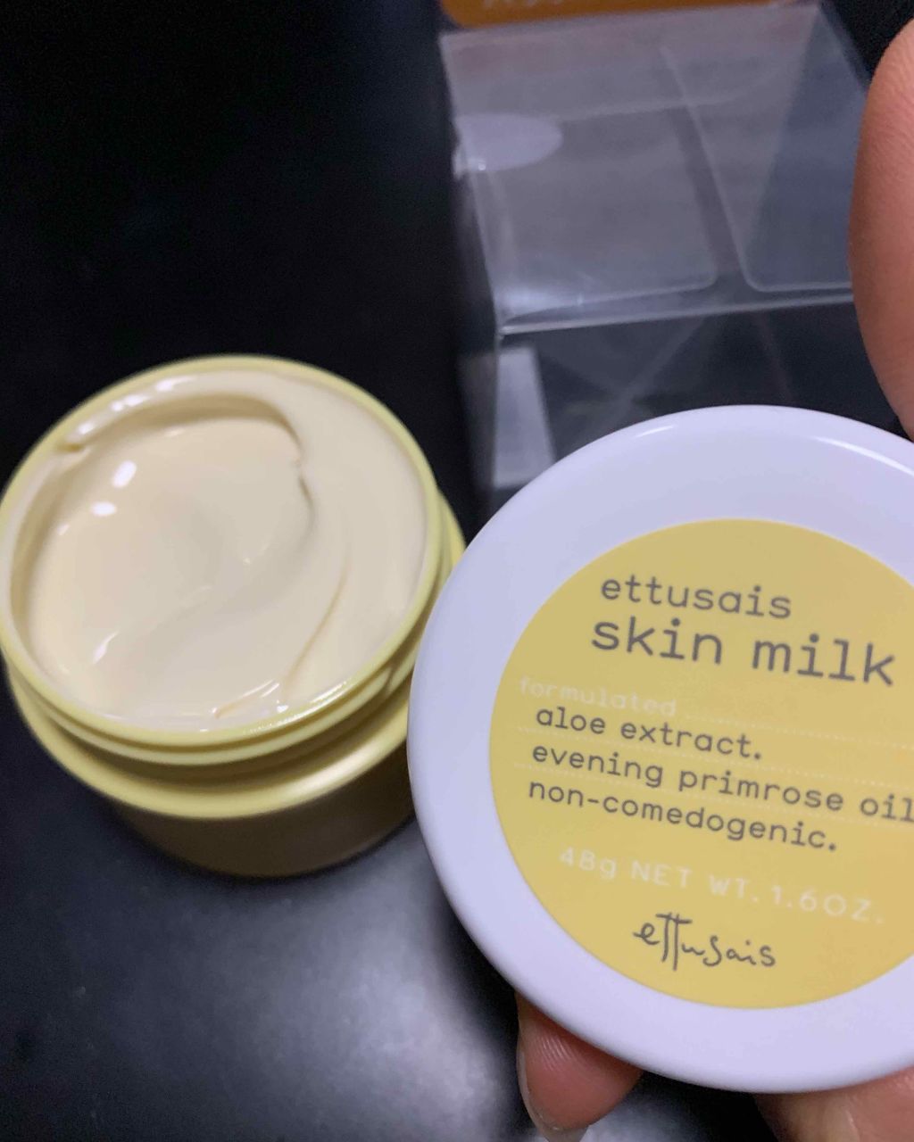 スキンミルク/ettusais/フェイスクリームを使ったクチコミ（2枚目）