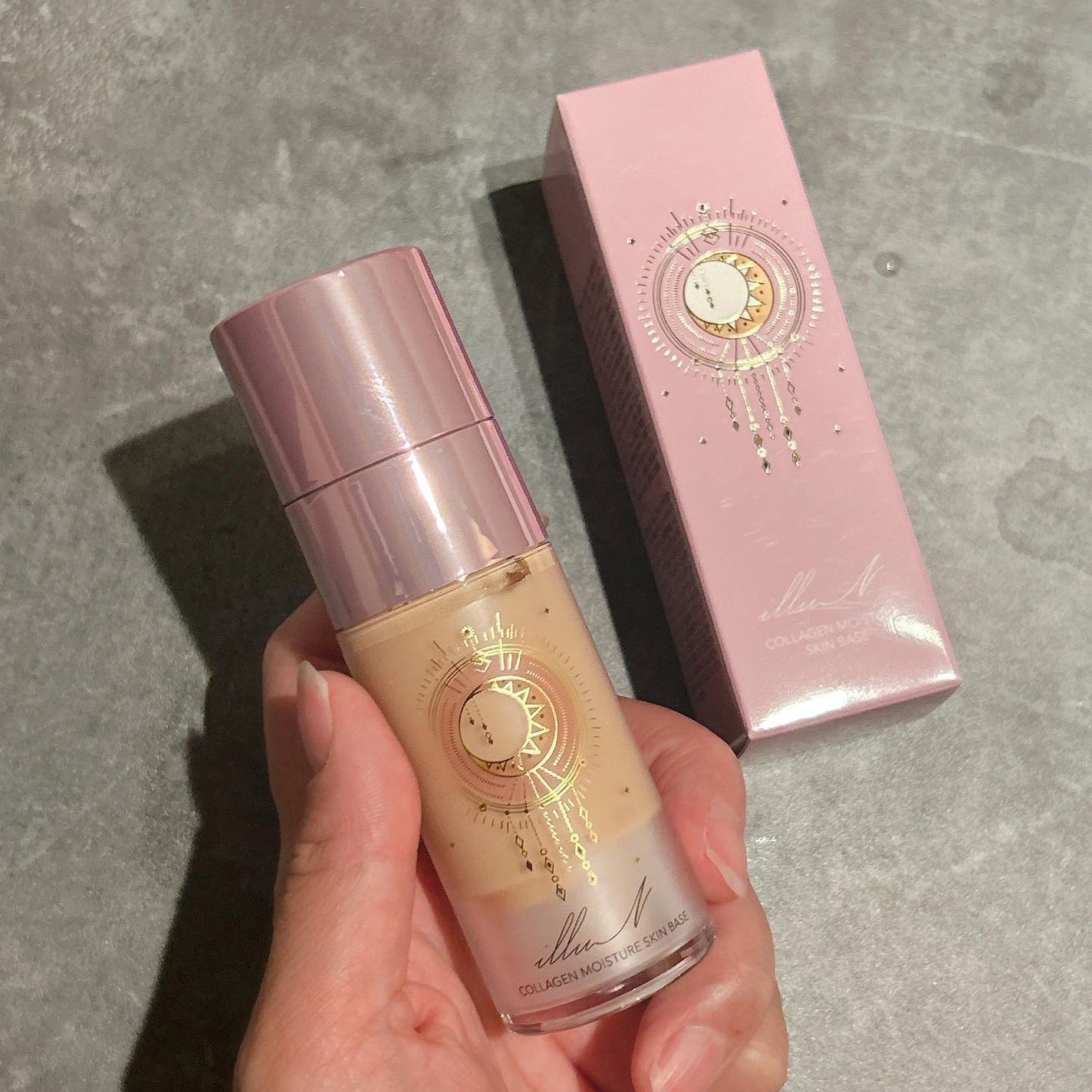 コラーゲンモイスチャースキンベース/illuN/化粧下地を使ったクチコミ(1枚目)