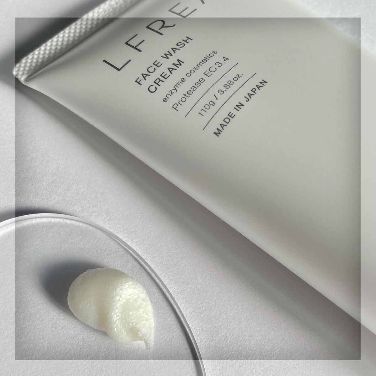 フェイスウォッシュクリーム/LFREAL/洗顔フォームを使ったクチコミ（2枚目）