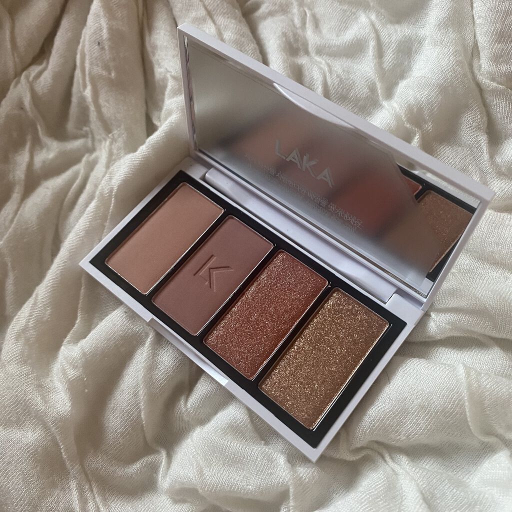 ジャストアイパレット/Laka/アイシャドウパレットを使ったクチコミ（2枚目）