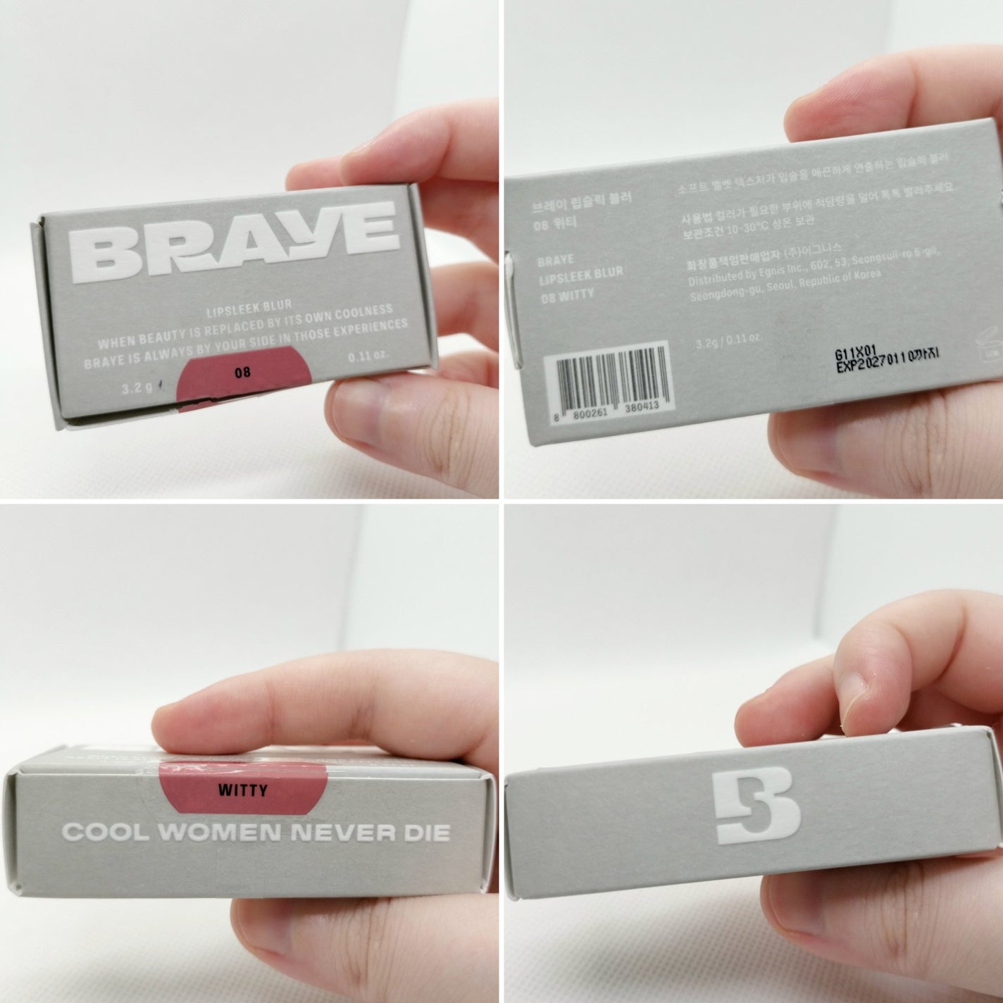 BRAYE LIPSLEEK BLUR/BRAYE/口紅を使ったクチコミ(2枚目)