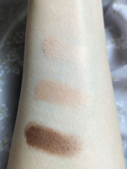 ベージュトーンアイシャドウ/CEZANNE/アイシャドウパレットを使ったクチコミ(2枚目)