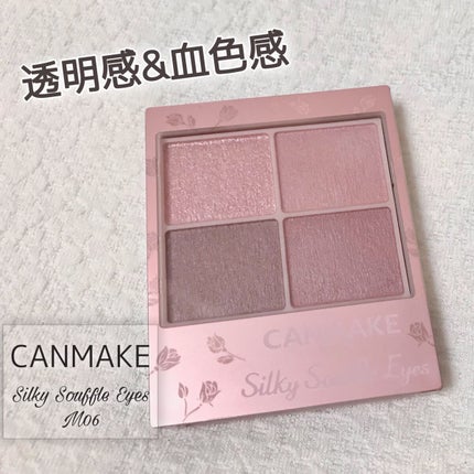 シルキースフレアイズ(マットタイプ)/キャンメイク/アイシャドウパレットを使ったクチコミ(1枚目)