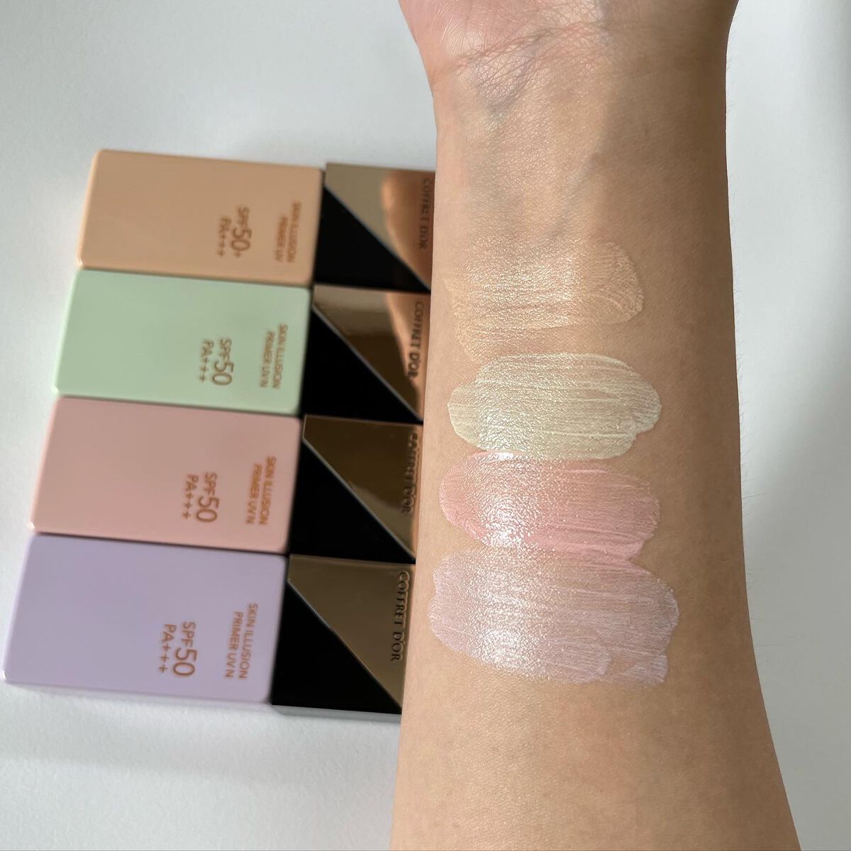 スキンイリュージョンプライマーUV/コフレドール/化粧下地を使ったクチコミ(4枚目)