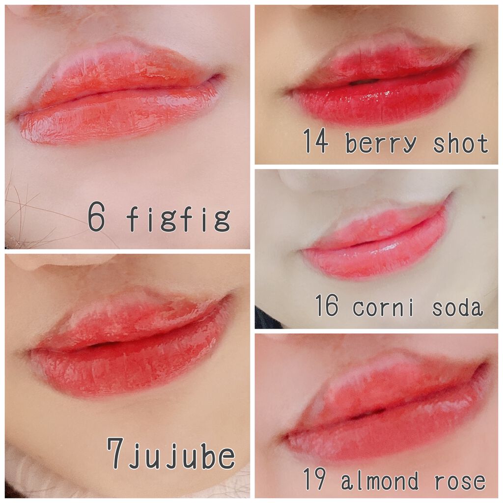 ジューシーラスティングティント/rom&nd/リップティントを使ったクチコミ(4枚目)