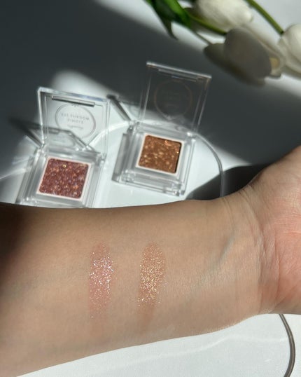 パラドゥ シングルアイシャドウ /パラドゥ/単色アイシャドウを使ったクチコミ(6枚目)