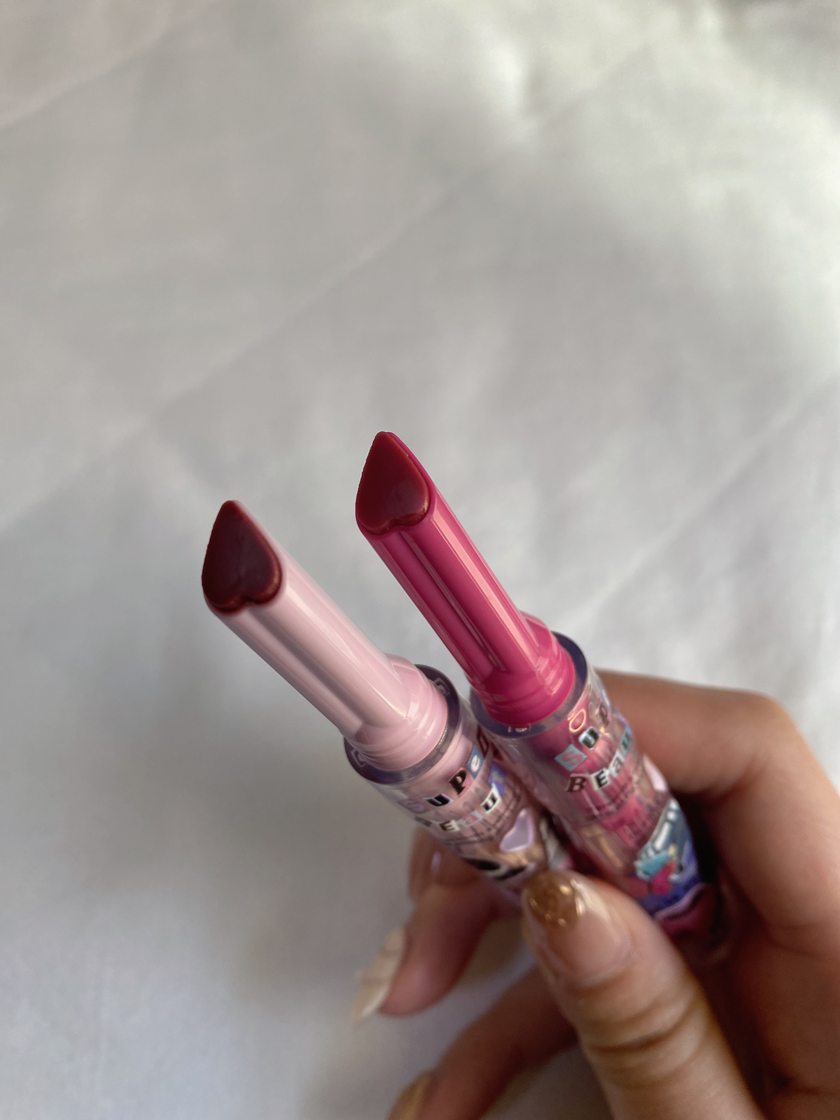 フロレット メルティーハート スティックグロス/FLORTTE/口紅を使ったクチコミ（2枚目）