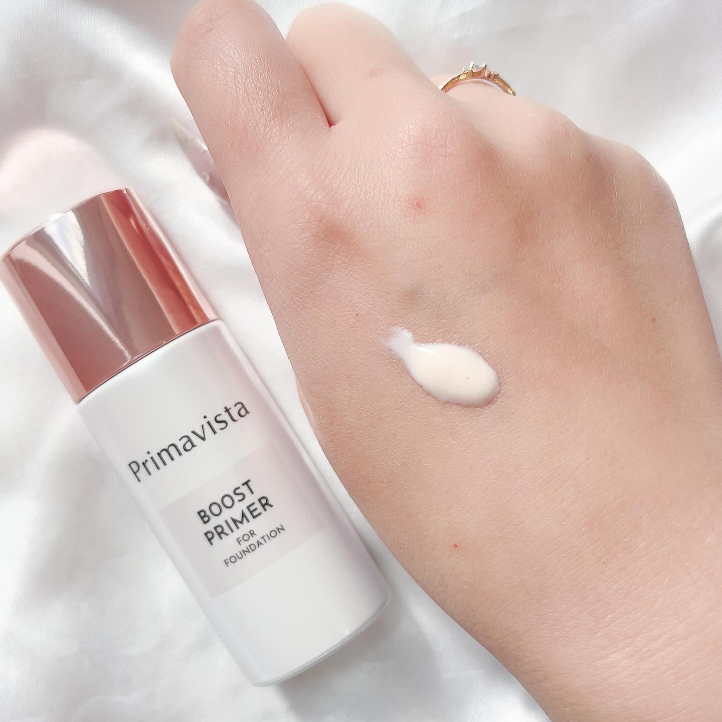 ファンデブースト<皮脂くずれ防止>/プリマヴィスタ/化粧下地を使ったクチコミ（2枚目）