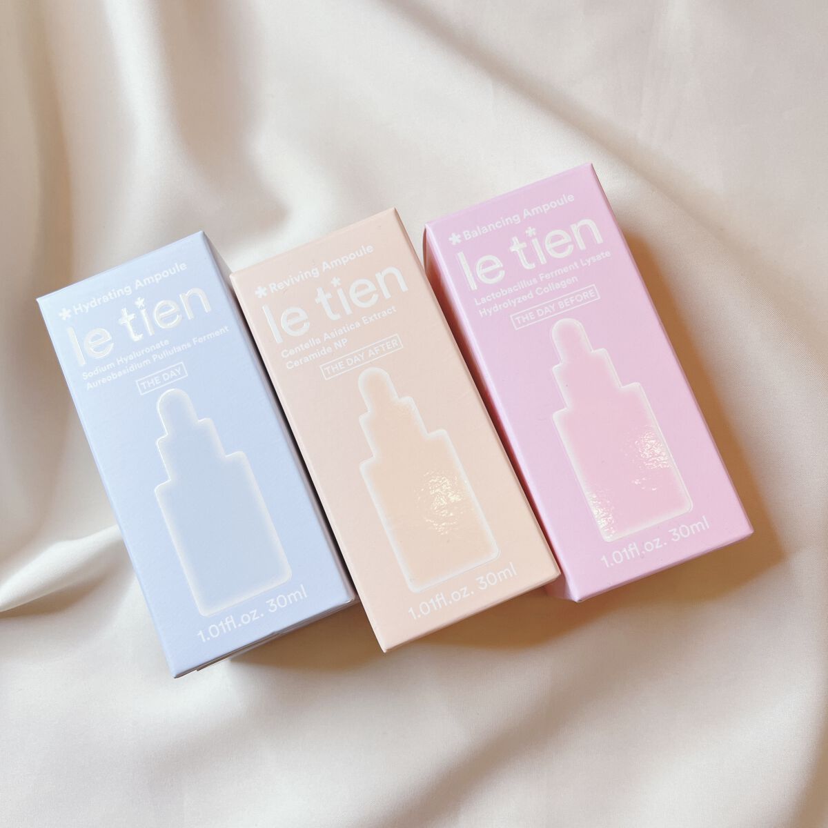 バランシングアンプル/le tien/美容液を使ったクチコミ（2枚目）