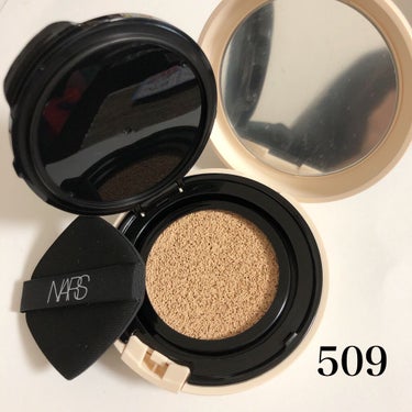 ピュアラディアントプロテクション アクアティックグロー クッションファンデーション SPF50+／PA+++/NARS/クッションファンデーションを使ったクチコミ（2枚目）