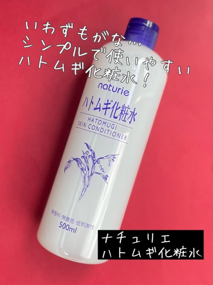 ハトムギ化粧水(ナチュリエ スキンコンディショナー R )/ナチュリエ/化粧水を使ったクチコミ(1枚目)