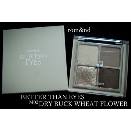 ベターザンアイズ ミュージックシリーズ/rom&nd/アイシャドウパレットを使ったクチコミ(1枚目)