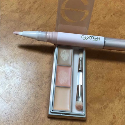 サイレントカバー コンシーラー/excel/パレットコンシーラーを使ったクチコミ(2枚目)