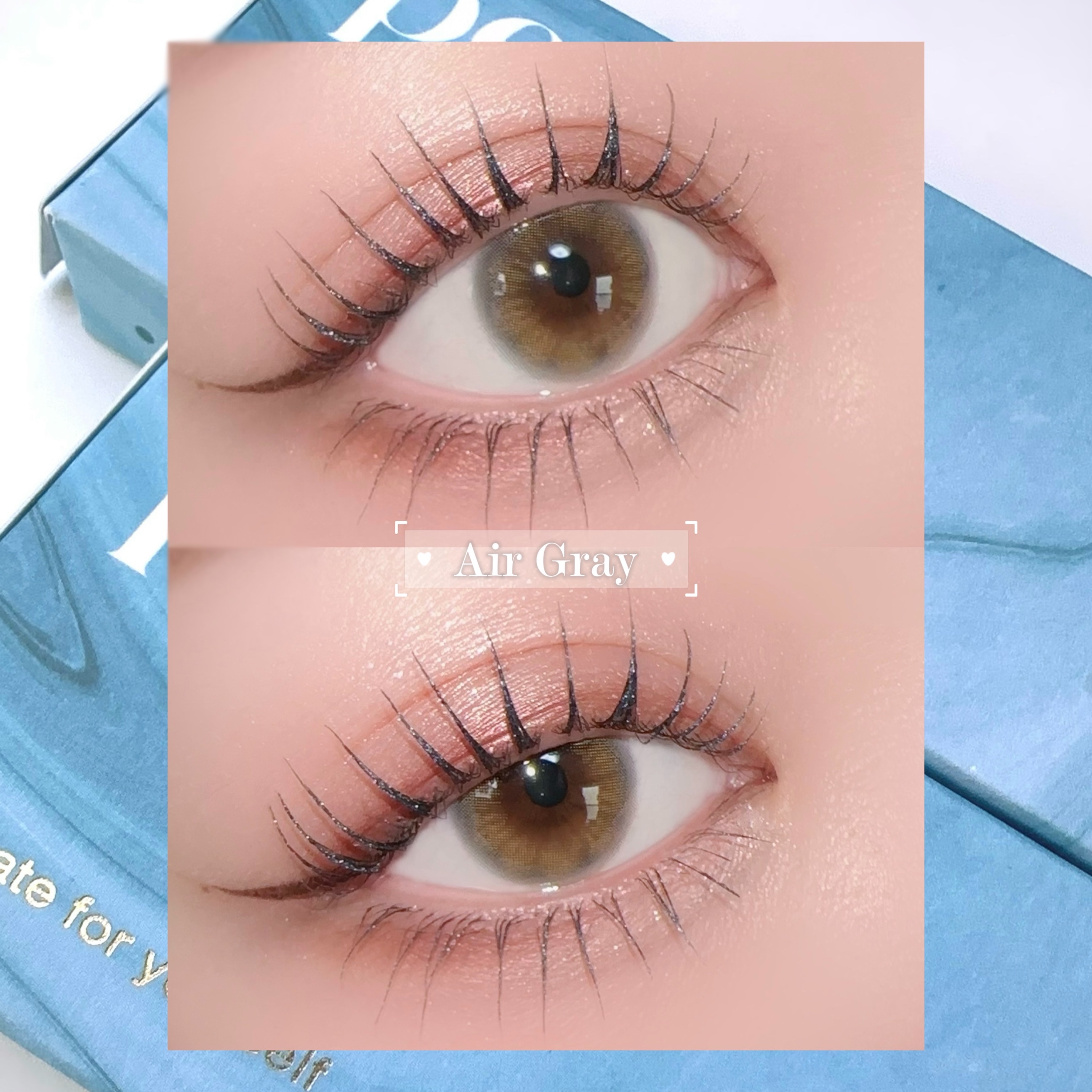 perse 1day エアーグレー/perse/ワンデー（１DAY）カラコンを使ったクチコミ（2枚目）