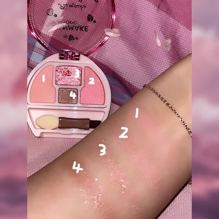 プランぷくコーデアイズ/キャンメイク/パウダーアイシャドウを使ったクチコミ(3枚目)