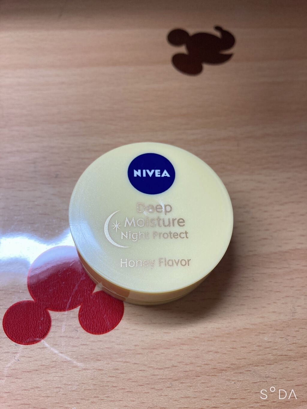 ディープモイスチャーナイトプロテクト はちみつの香り/ニベア/リップマスクを使ったクチコミ（1枚目）