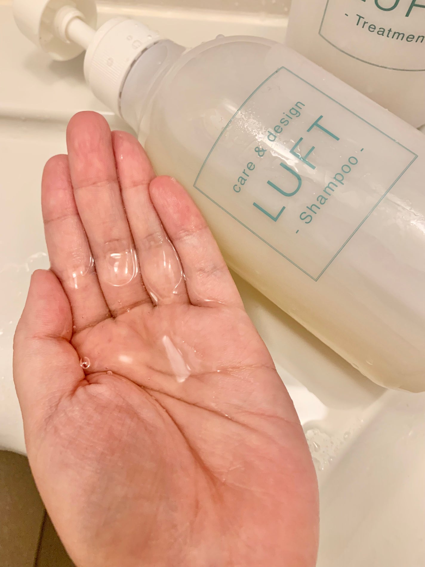 ケア&デザイン シャンプー&トリートメントH/LUFT/市販シャンプーを使ったクチコミ(2枚目)