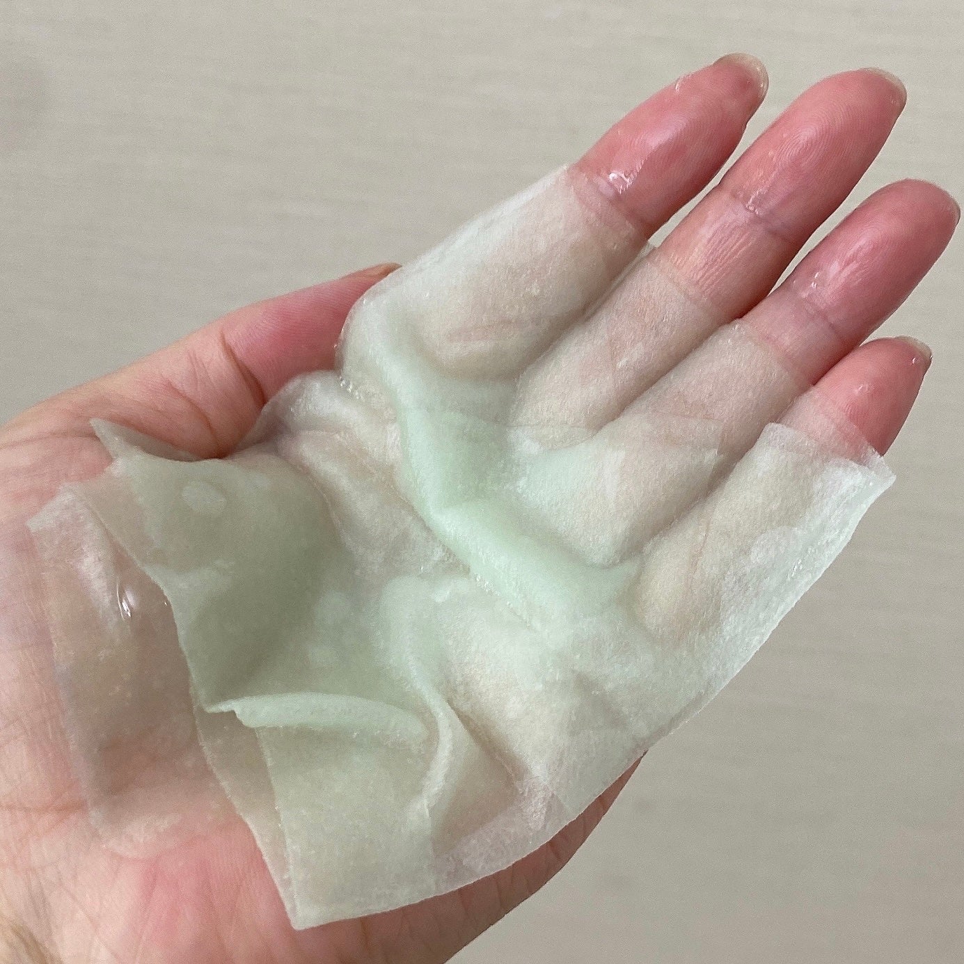 CICAアイビーダブルケア スージングマスク/INTOSKIN/シートマスク・パックを使ったクチコミ(2枚目)