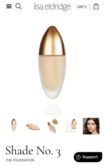 The Foundation/Lisa Eldridge/リキッドファンデーションを使ったクチコミ(1枚目)