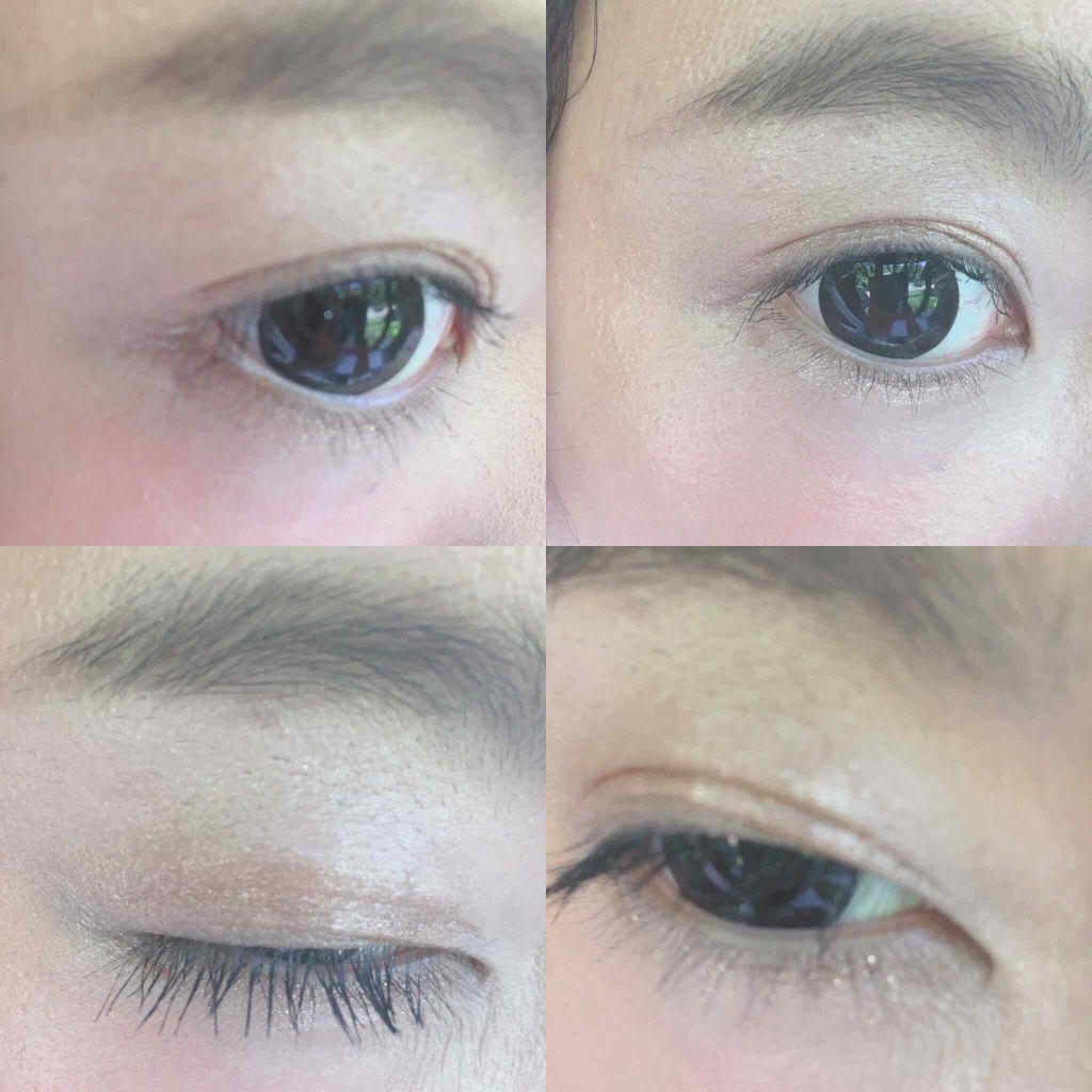 シャイニーグロウアイズD/DAISO/ジェル・クリームアイシャドウを使ったクチコミ（2枚目）