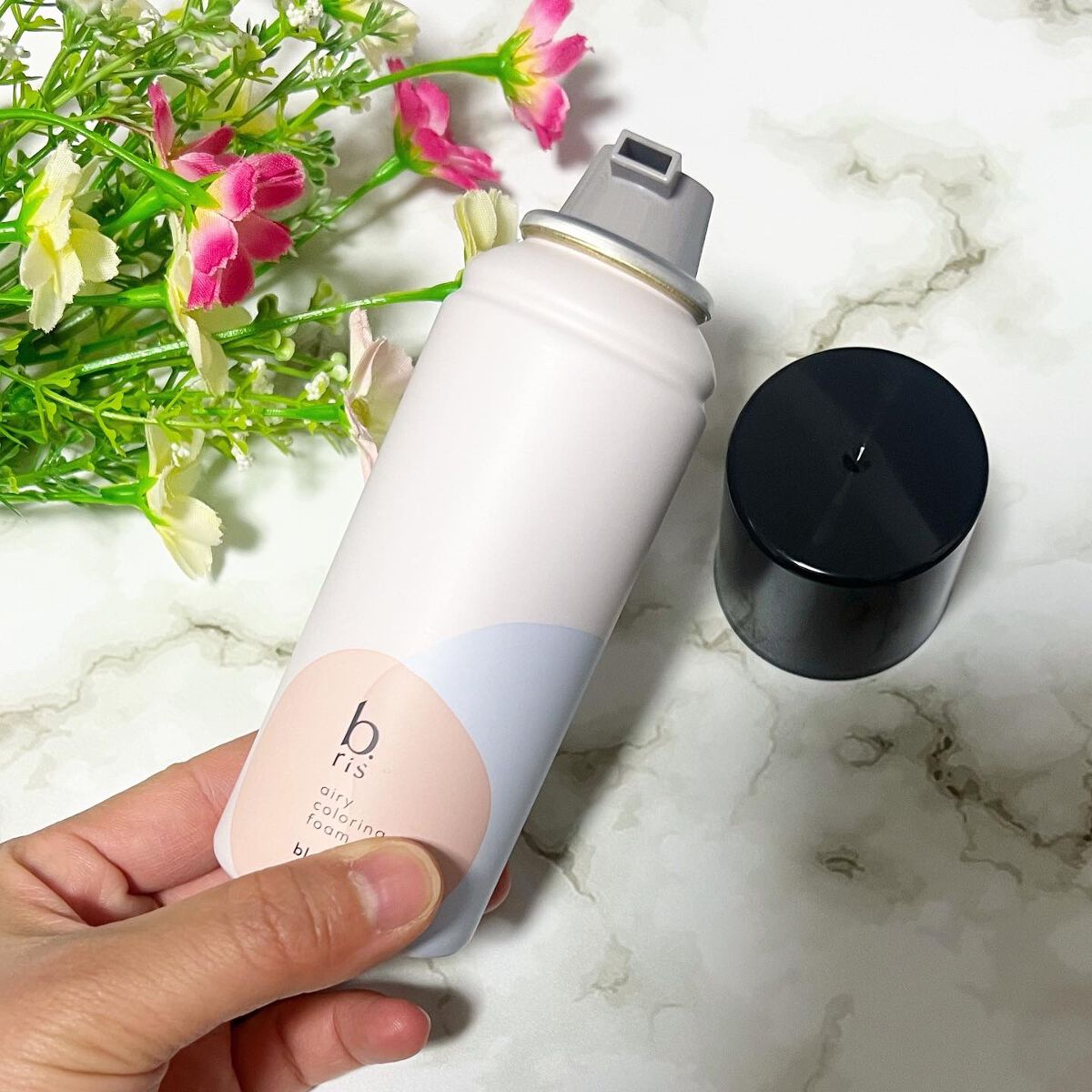 エアリー カラーリング フォーム/b.ris/ヘアカラーを使ったクチコミ(2枚目)