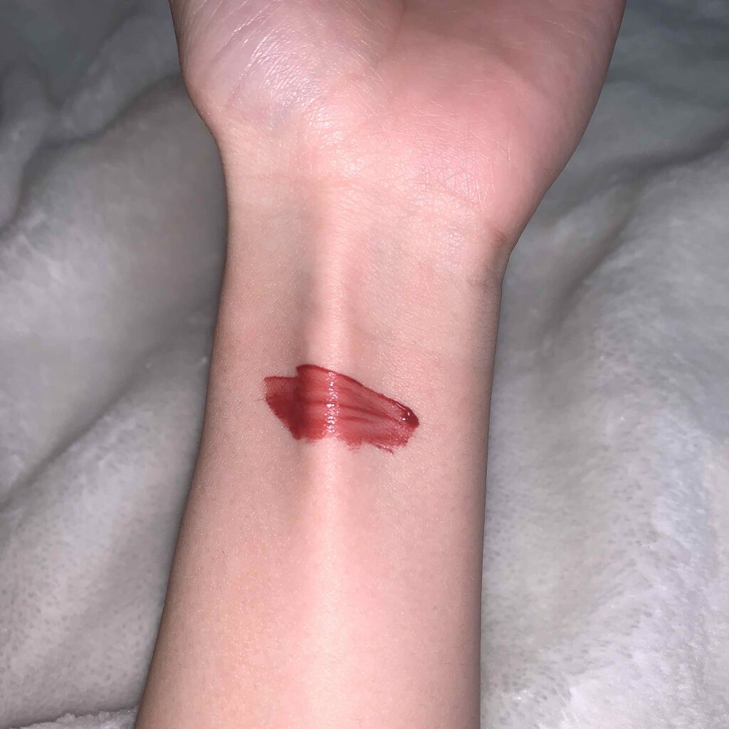 ジューシーラスティングティント/rom&nd/リップティントを使ったクチコミ(3枚目)