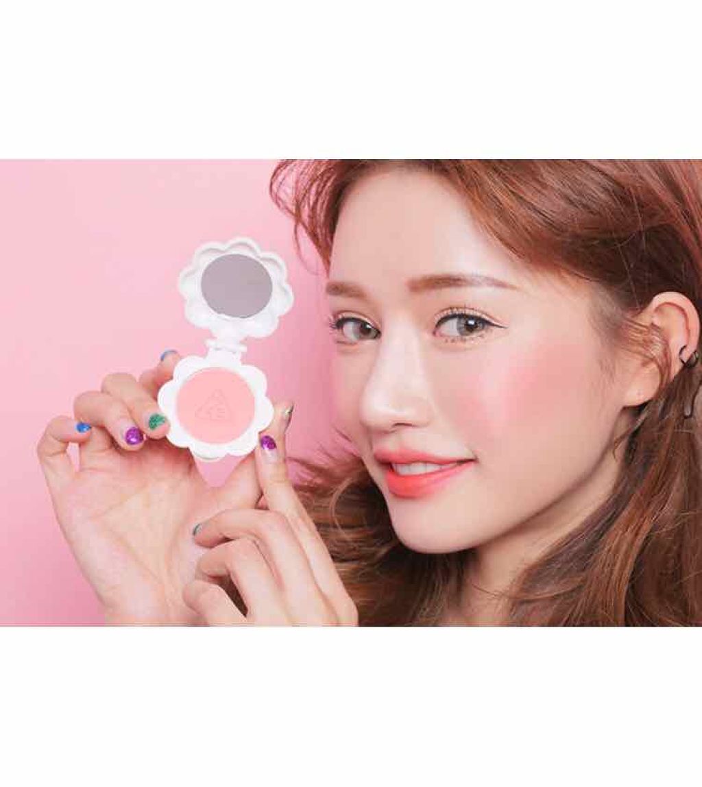 LOVE 3CE CHEEK MAKER/3CE/パウダーチークを使ったクチコミ(2枚目)