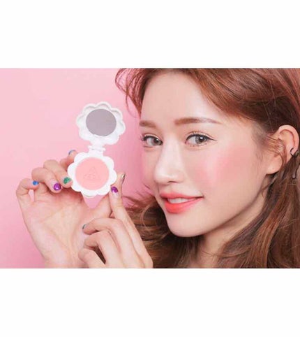 LOVE 3CE CHEEK MAKER/3CE/パウダーチークを使ったクチコミ(2枚目)