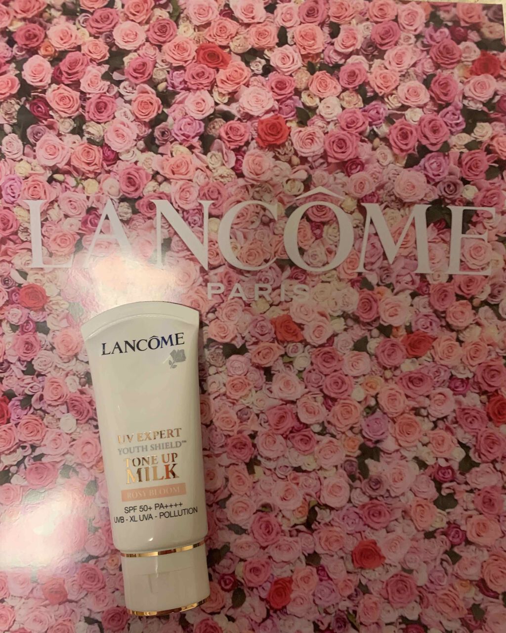 UV エクスペール トーン アップ ローズ/LANCOME/日焼け止め・UVケアを使ったクチコミ(2枚目)