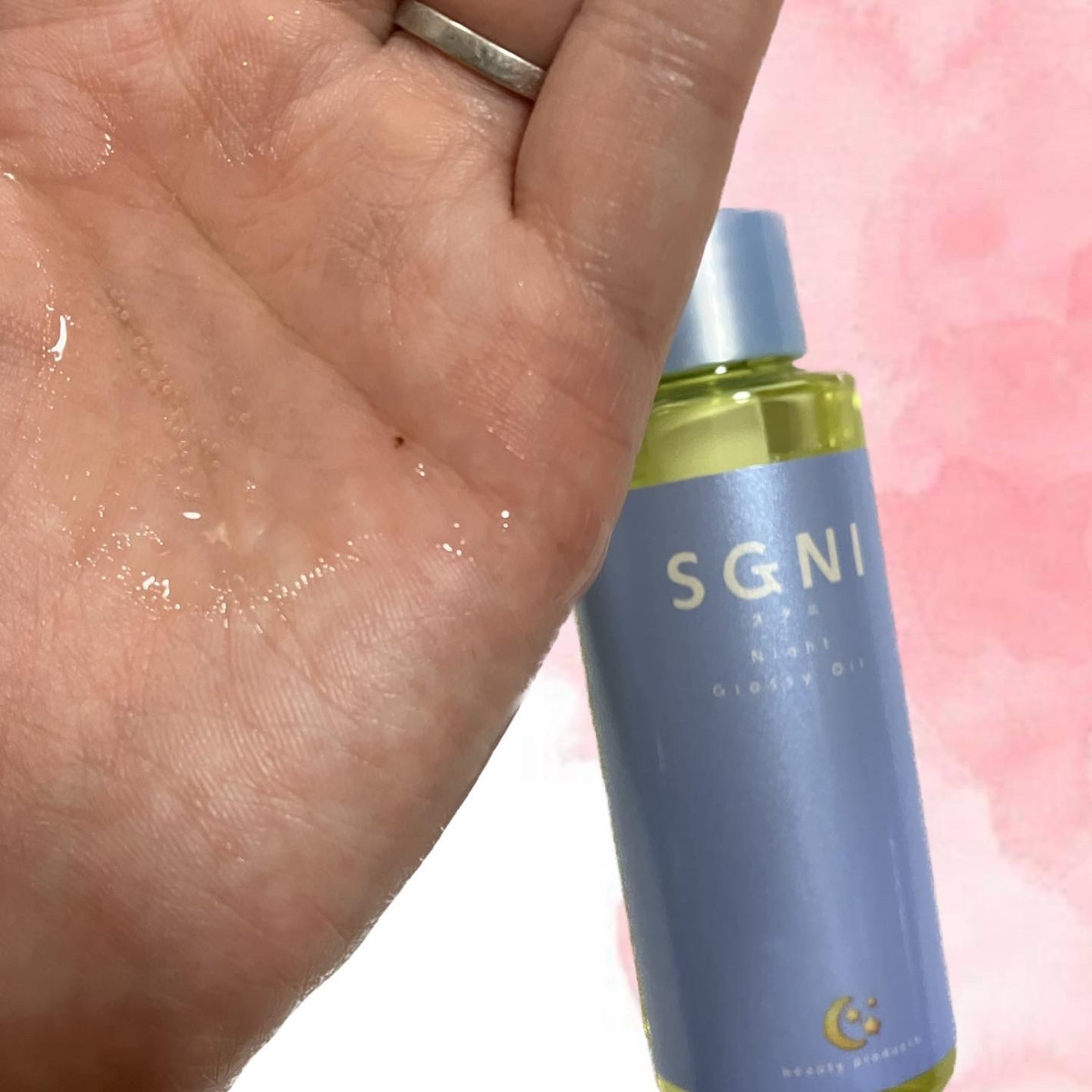 スグニ グロッシーオイル/SGNI/ヘアオイルを使ったクチコミ(2枚目)