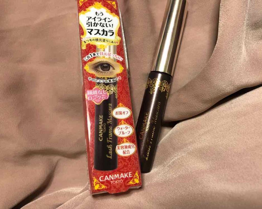ラッシュフレームマスカラ/キャンメイク/マスカラを使ったクチコミ(1枚目)