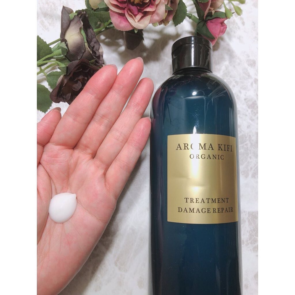 オーガニック シャンプー/トリートメント<ダメージリペア>/AROMA KIFI/シャンプー・コンディショナーを使ったクチコミ(2枚目)