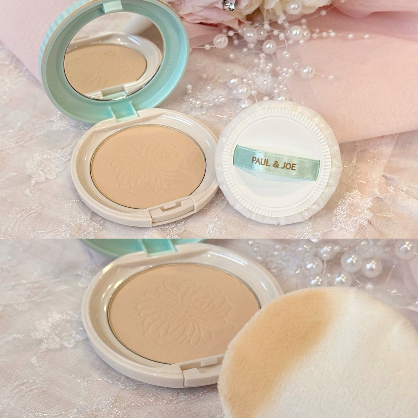 プロテクティング フェイス パウダー/PAUL & JOE BEAUTE/プレストパウダーを使ったクチコミ(3枚目)