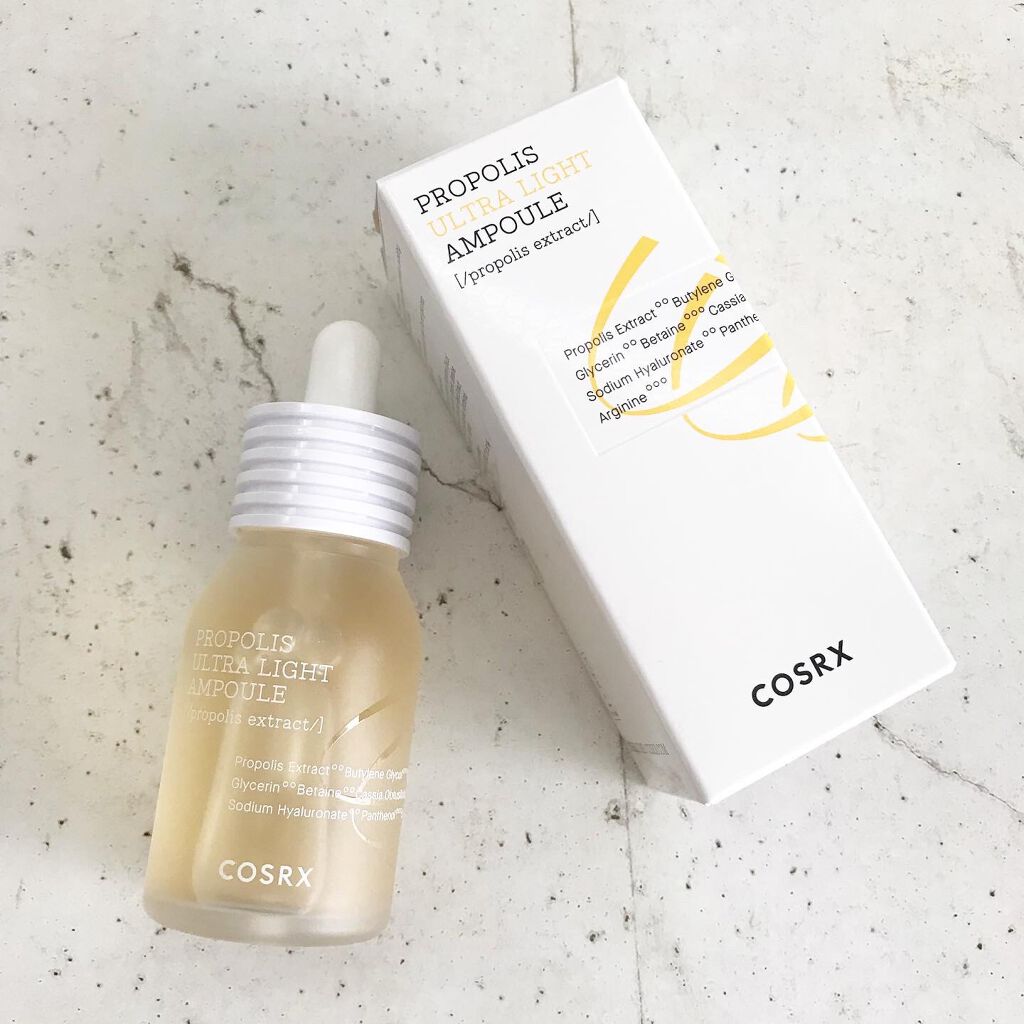フルフィットプロポリスウルトラライトアンプル /COSRX/美容液を使ったクチコミ(1枚目)
