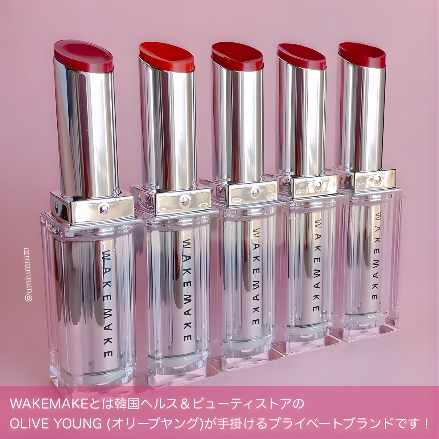 デュイジェルグレーズスティック/wakemake/口紅を使ったクチコミ(3枚目)