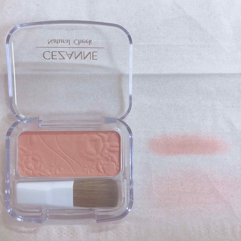 ナチュラル チークN/CEZANNE/パウダーチークを使ったクチコミ(2枚目)