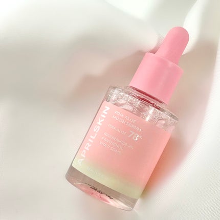 ピンクアロエムチンセラム/APRILSKIN/美容液を使ったクチコミ(5枚目)