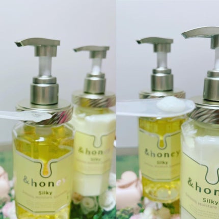 シルキー スムースモイスチャー シャンプー 1.0/ヘアトリートメント 2.0/&honey/市販シャンプーを使ったクチコミ(2枚目)