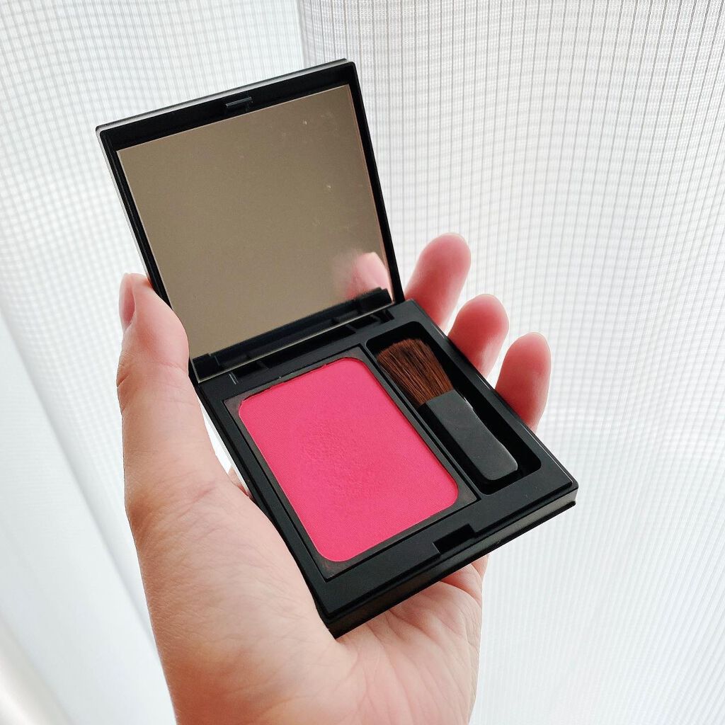 シアーパウダーブラッシュ/DAZZSHOP/パウダーチークを使ったクチコミ（2枚目）