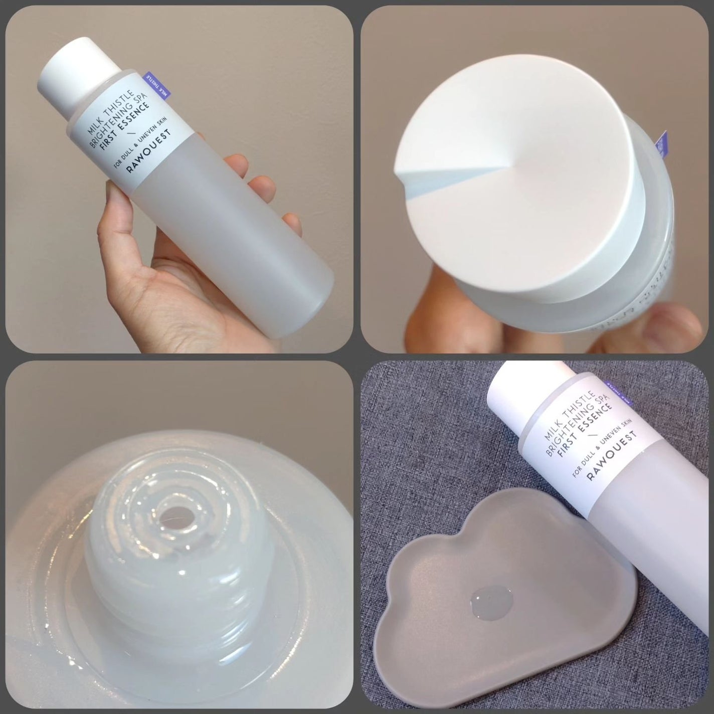 ミルクシスルブライトニングスパ ファーストエッセンス/RAWQUEST/化粧水を使ったクチコミ(2枚目)