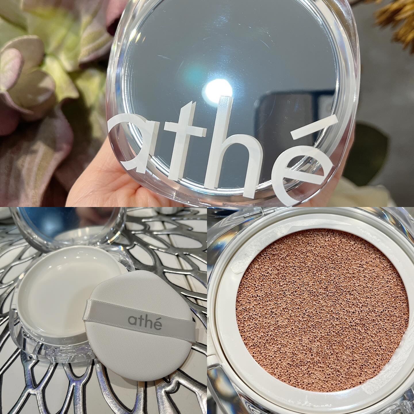 グレーズ ウォータリング クッション/athé/クッションファンデーションを使ったクチコミ（2枚目）