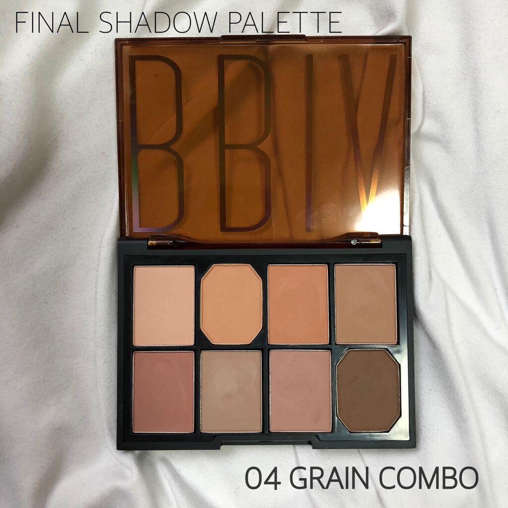 ファイナルシャドウパレット4/BBIA/アイシャドウパレットを使ったクチコミ(2枚目)