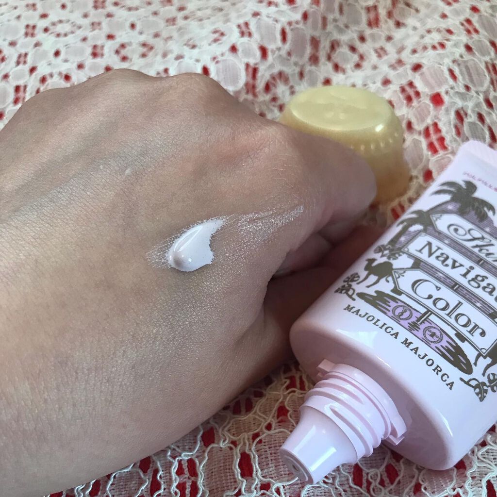 スキンナビゲートカラー/MAJOLICA MAJORCA/化粧下地を使ったクチコミ（2枚目）