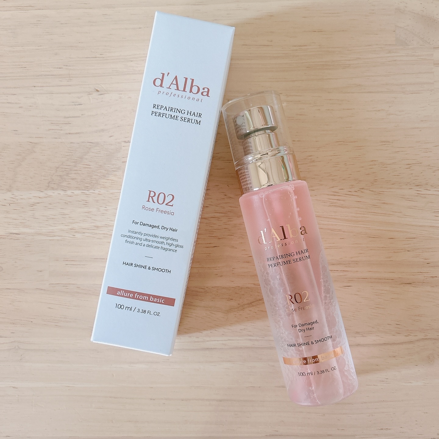 プロフェッショナルリペアリングヘアパヒュームセラム/ダルバ/ヘアミストを使ったクチコミ（1枚目）