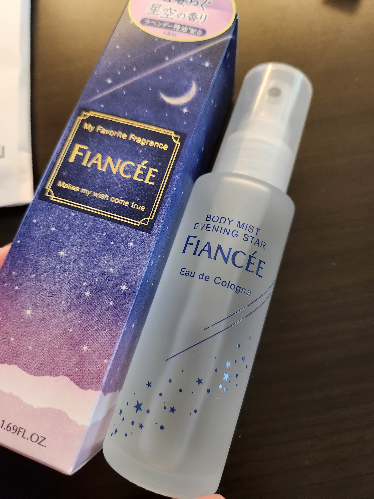 ボディミスト 星空の香り/フィアンセ/香水を使ったクチコミ（1枚目）