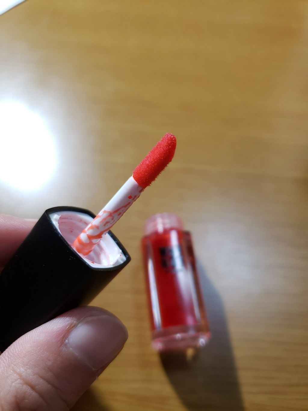 WHY NOT SPINNS リップティント/DAISO/リップティントを使ったクチコミ(3枚目)