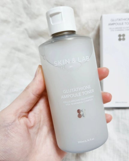 グルタチオンアンプルトナー/SKIN&LAB/化粧水を使ったクチコミ(1枚目)