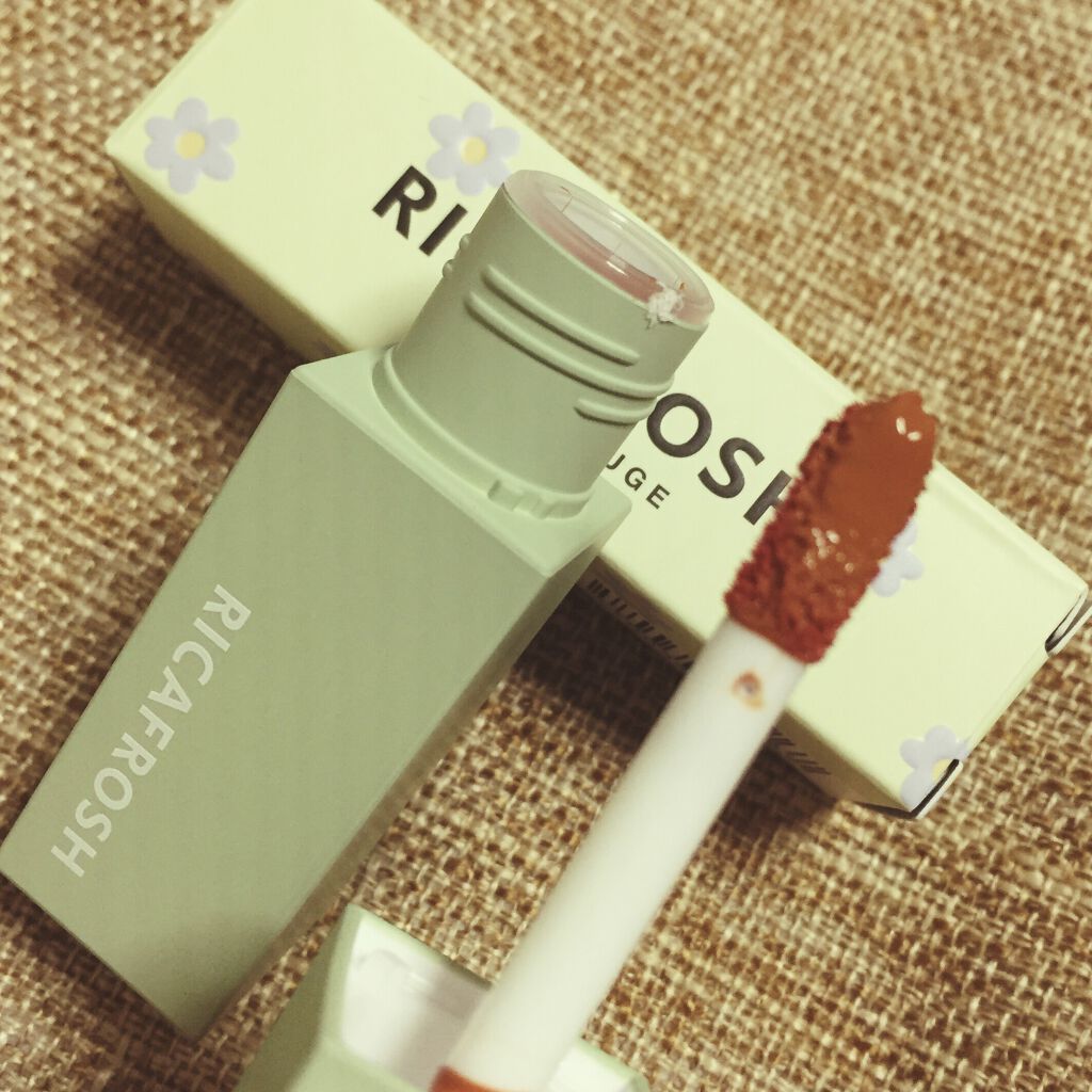 ジューシーリブティント/RICAFROSH/リップティントを使ったクチコミ（2枚目）