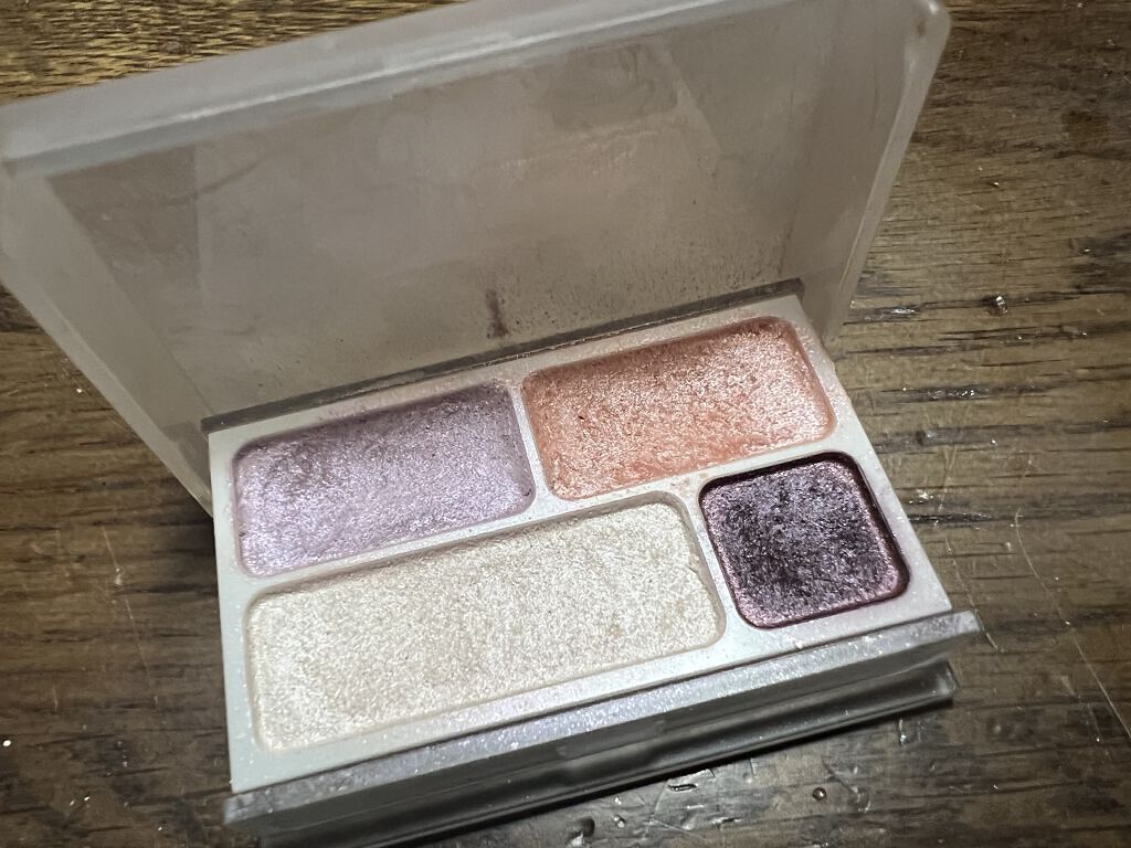 アイカラー4色タイプ/無印良品/アイシャドウパレットを使ったクチコミ（1枚目）